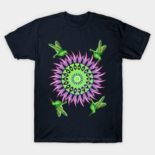 Spring and Summer Gardening Bird T-Shirt